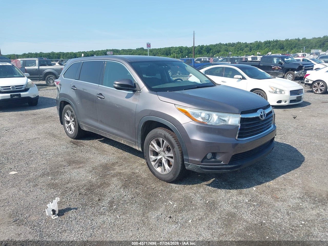 5TDBKRFH5FS****** · 2015 TOYOTA HIGHLANDER LE PLUS V6