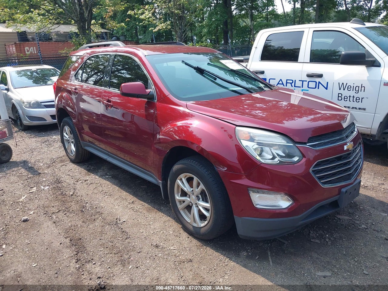 2GNALCEK5H1****** · 2017 CHEVROLET EQUINOX LT