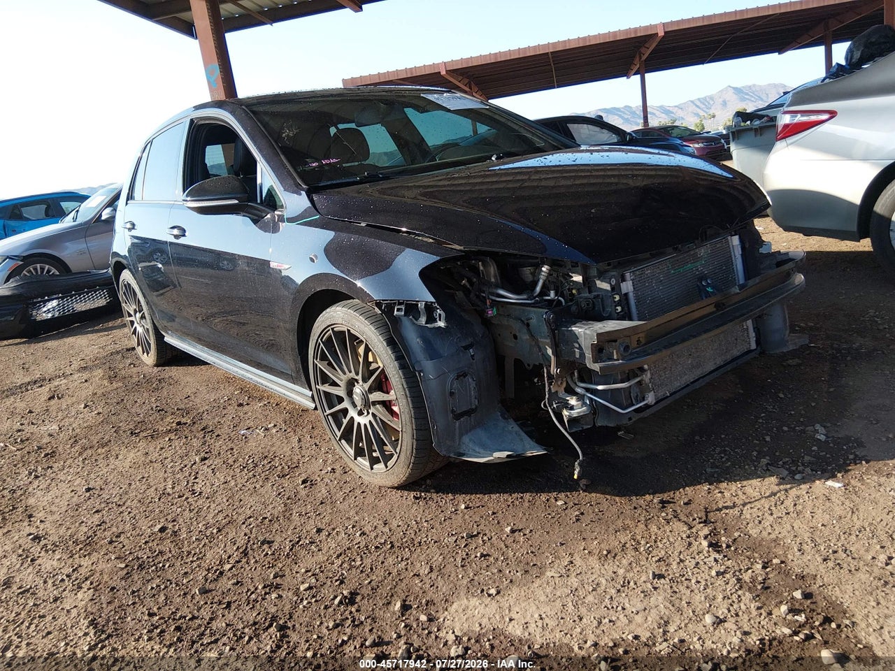 2016 VOLKSWAGEN GOLF GTI SE W/PERFORMANCE PACKAGE 4-DOOR