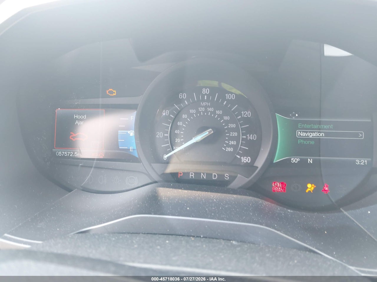2FMPK4J80HB****** · 2017 FORD EDGE SEL · 7/11