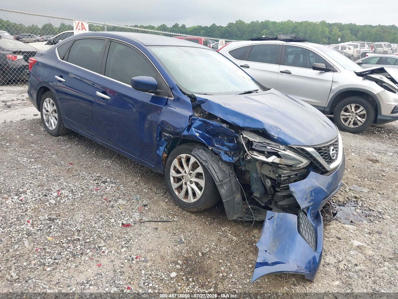 3N1AB7AP9JY****** · 2018 NISSAN SENTRA SV