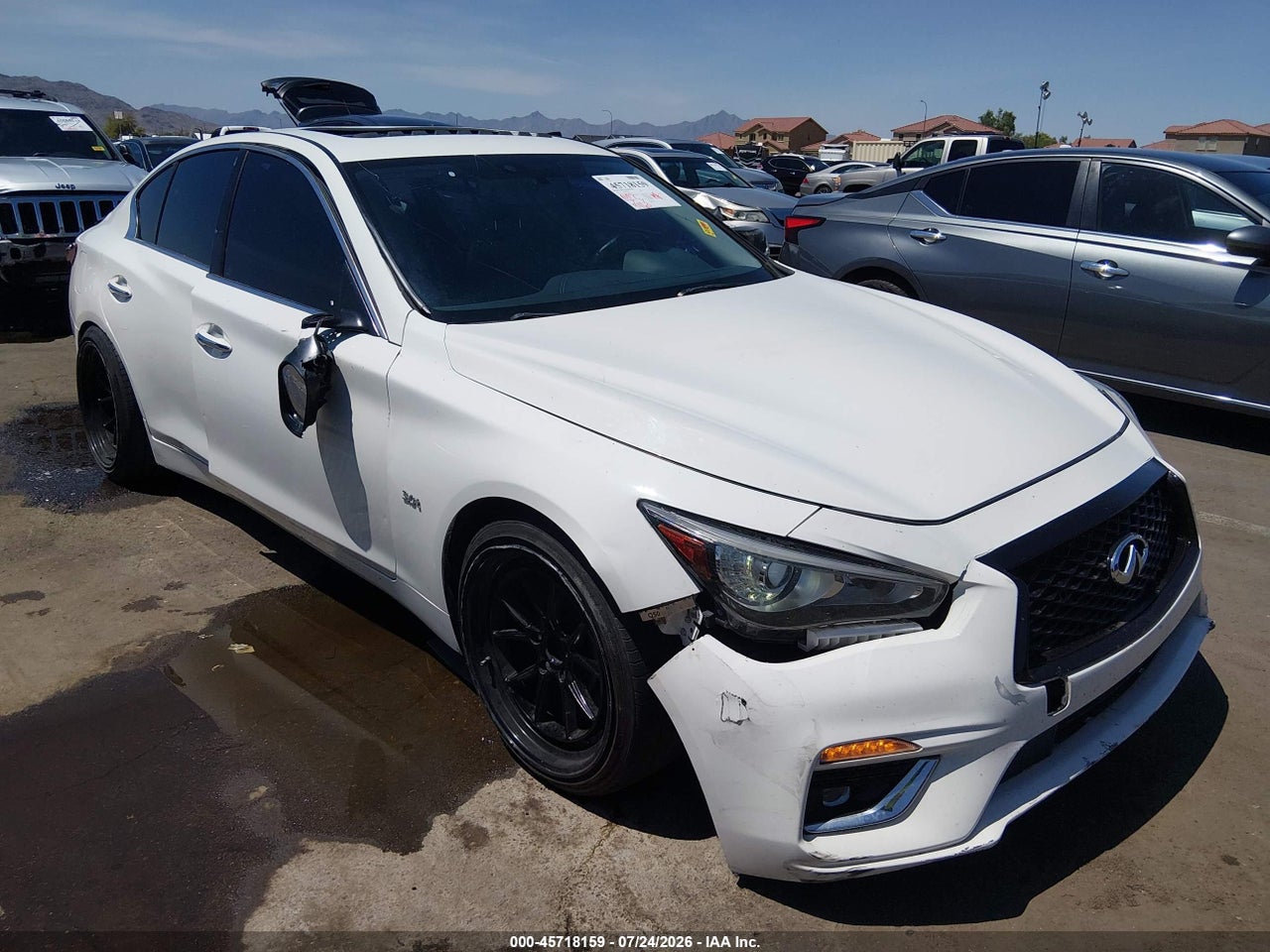 JN1EV7AP4KM****** · 2019 INFINITI Q50 3.0T LUXE