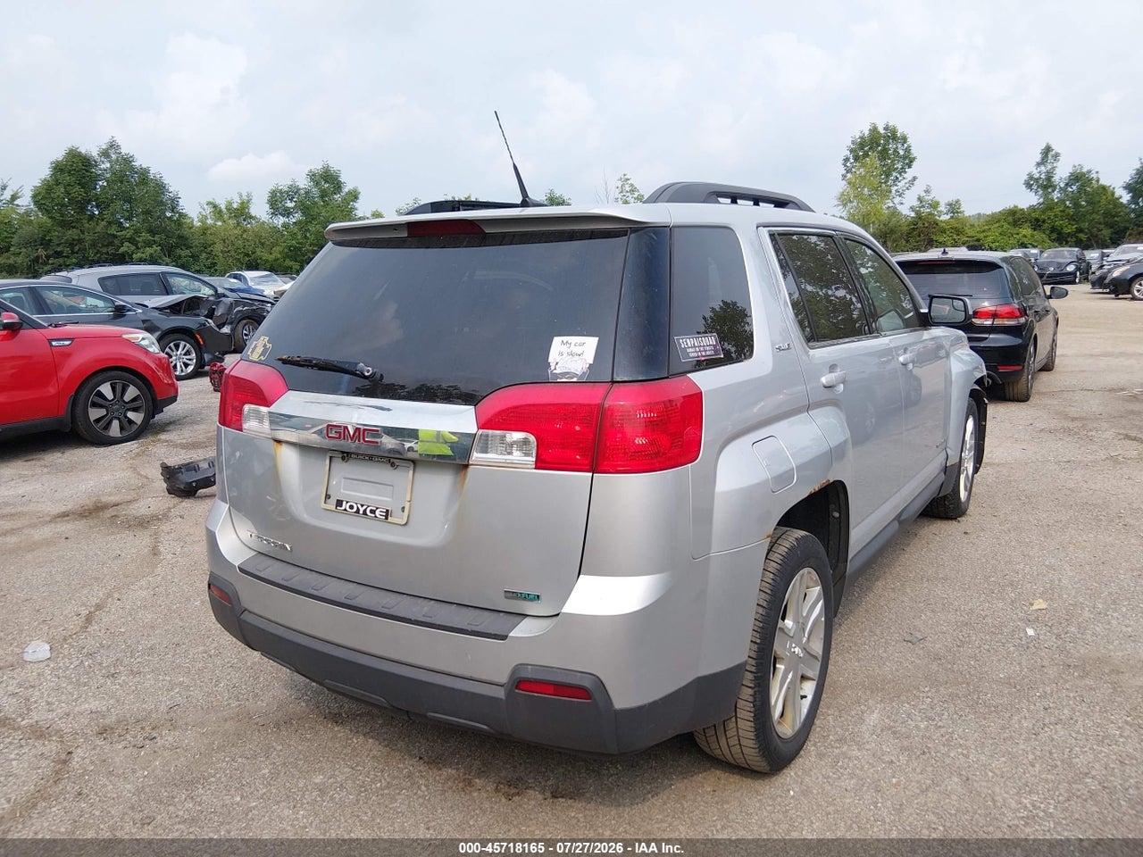 2GKALSEK5C6****** · 2012 GMC TERRAIN SLE-2 · 4/11