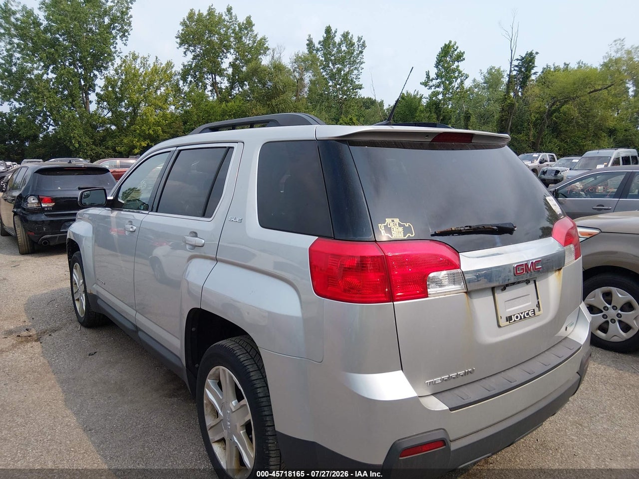 2GKALSEK5C6****** · 2012 GMC TERRAIN SLE-2 · 3/11
