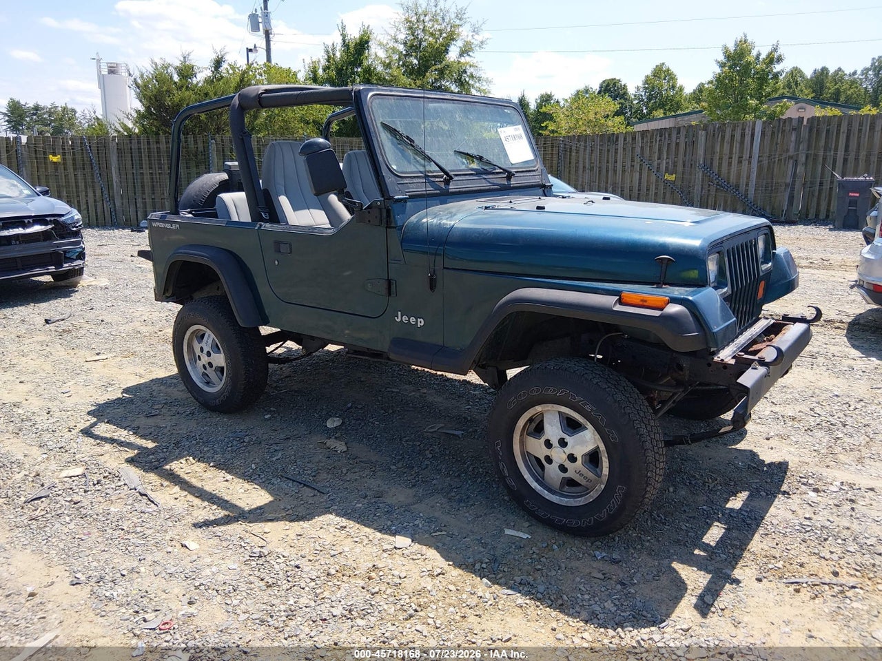 1J4FY29S5SP****** · 1995 JEEP WRANGLER / YJ SE