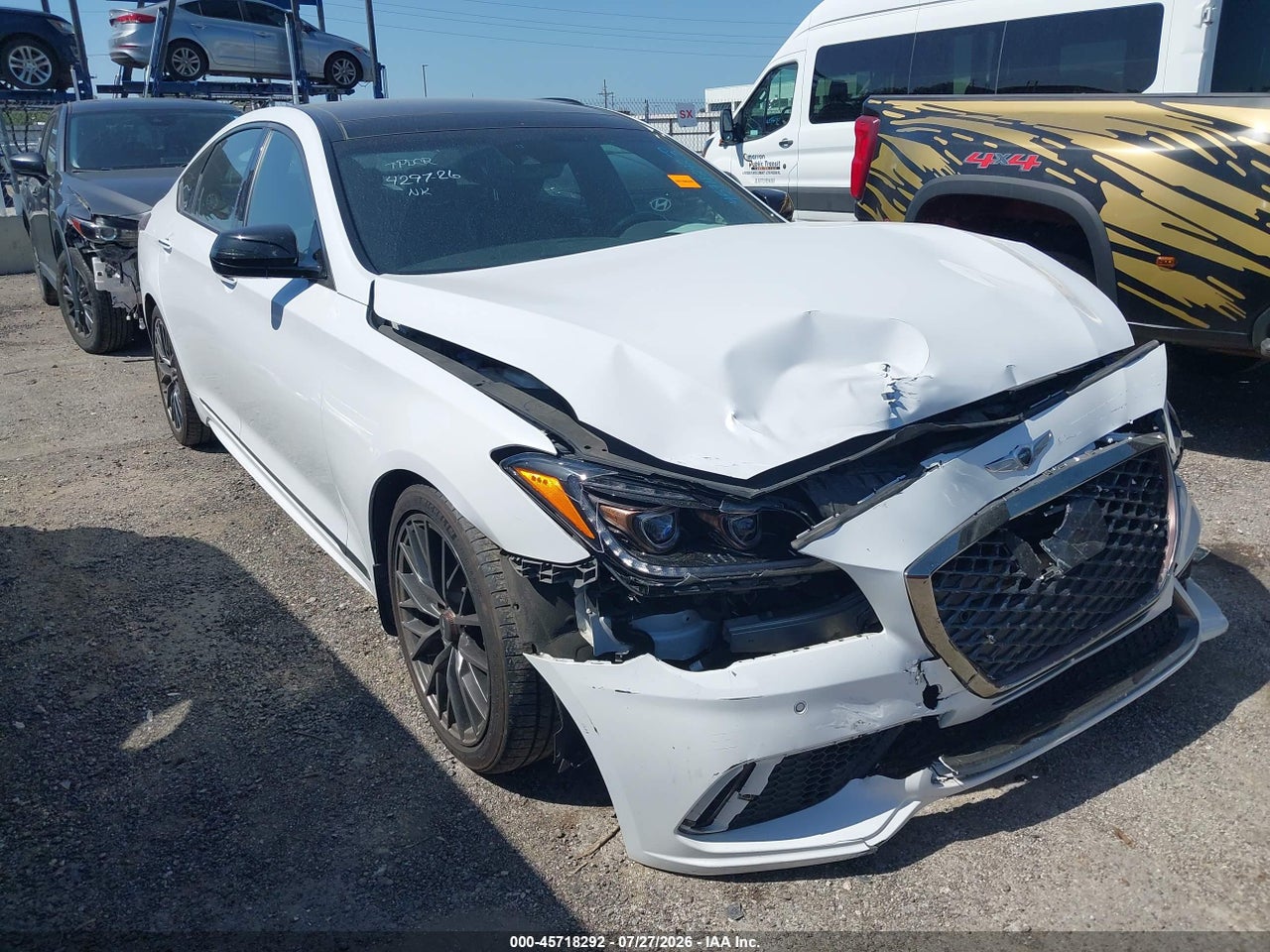 KMHGN4JB2JU****** · 2018 GENESIS G80 3.3T SPORT