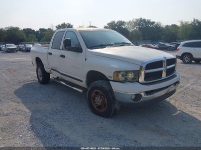 3D7KS28D85G****** · 2005 DODGE RAM 2500 SLT/LARAMIE