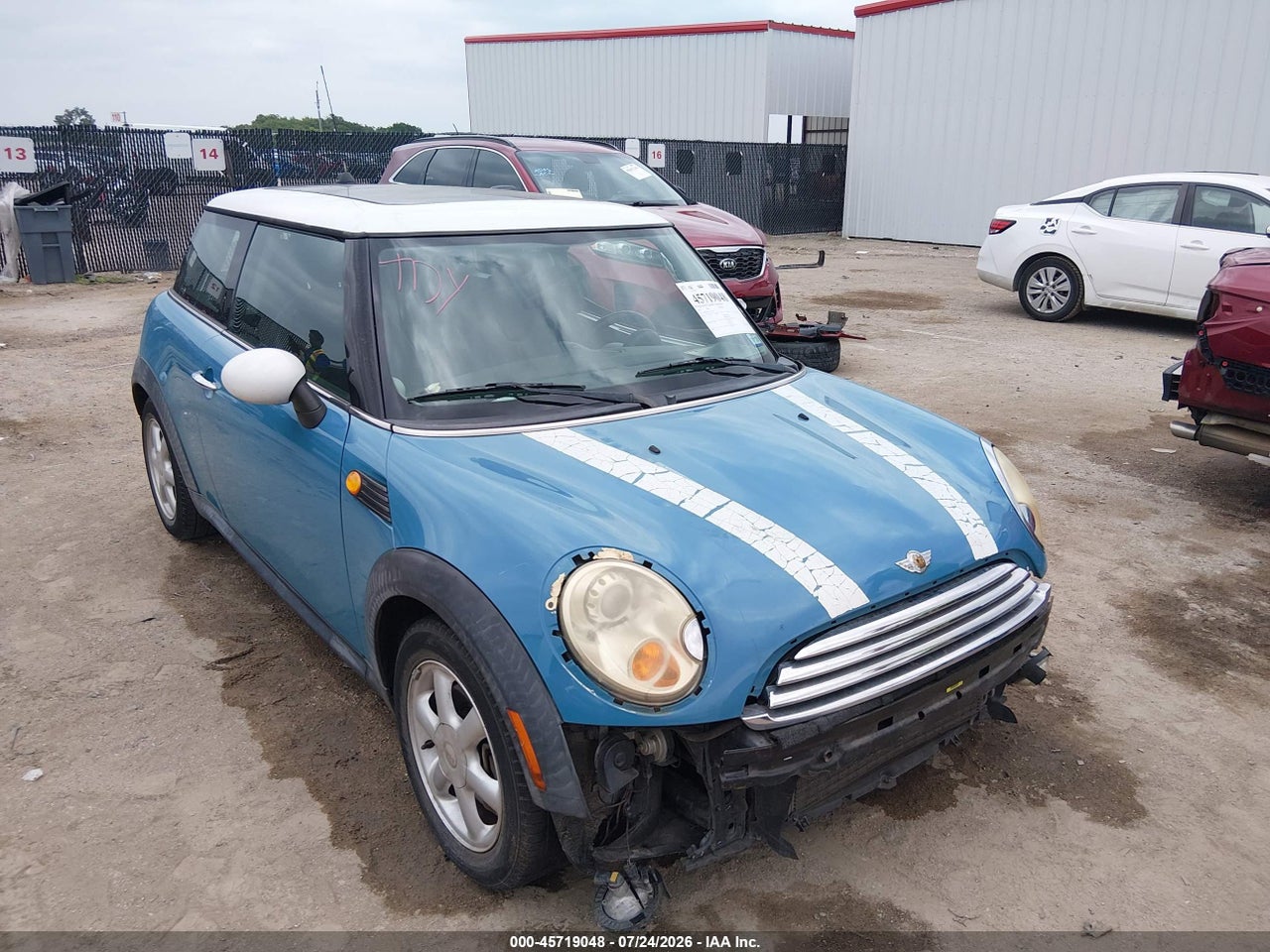WMWMF33567T****** · 2007 MINI COOPER