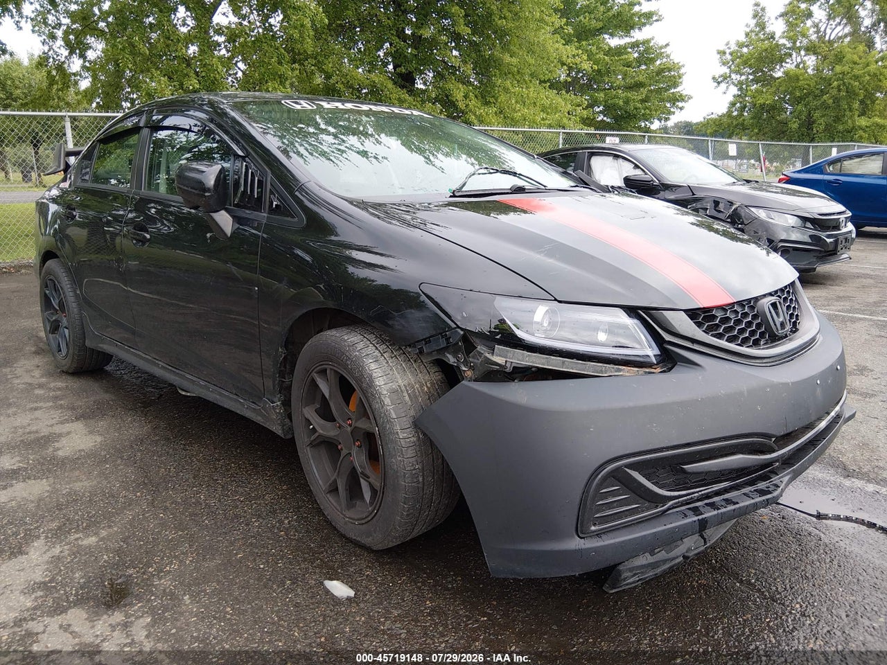 19XFB2F7XFE****** · 2015 HONDA CIVIC SE
