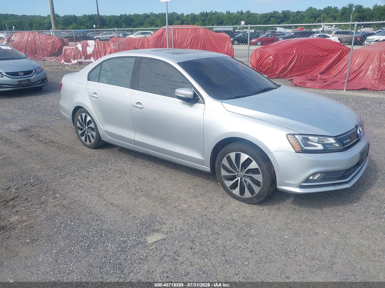 2016 VOLKSWAGEN JETTA HYBRID SEL PREMIUM