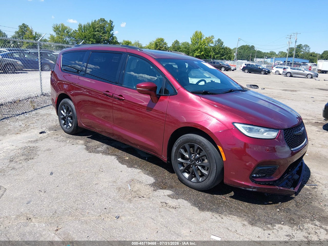 2C4RC3GG5MR****** · 2021 CHRYSLER PACIFICA LIMITED AWD