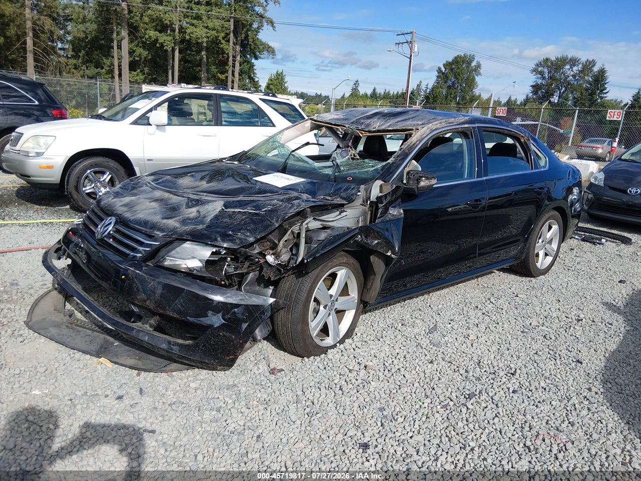 2012 VOLKSWAGEN PASSAT 2.5L SE · 2/11