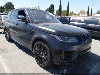 SALWV2SV3KA****** · 2019 LAND ROVER RANGE ROVER SPORT HSE DYNAMIC