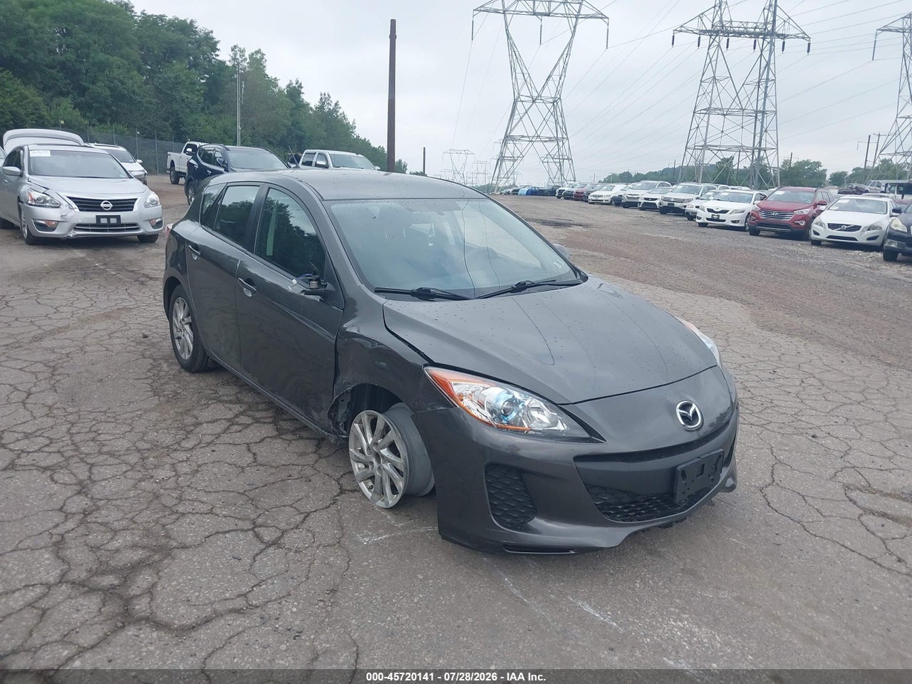 JM1BL1L74C1****** · 2012 MAZDA MAZDA3 I TOURING