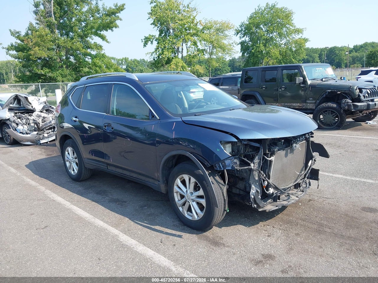 KNMAT2MV6FP****** · 2015 NISSAN ROGUE SV