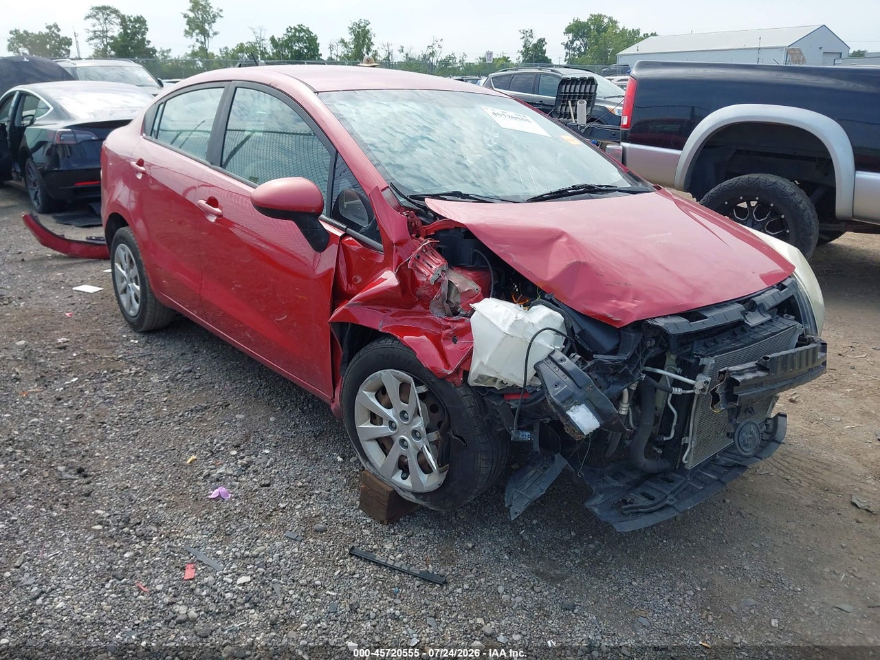 KNADM4A30D6****** · 2013 KIA RIO LX
