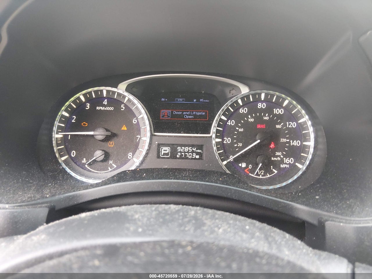 5N1AL0MM9FC****** · 2015 INFINITI QX60   · 7/11