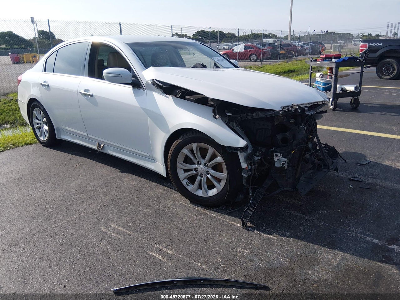 KMHGC4DD0DU****** · 2013 HYUNDAI GENESIS 3.8