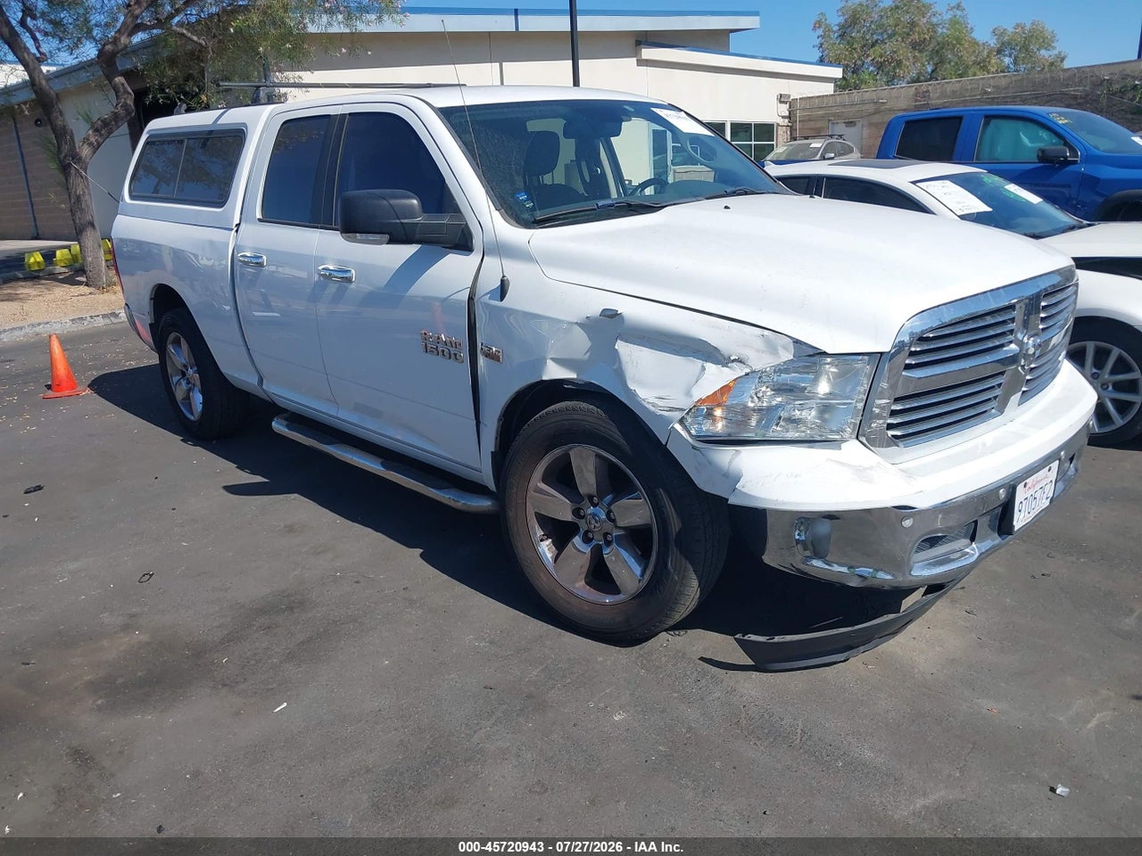 1C6RR6GT2HS****** · 2017 RAM 1500 BIG HORN  4X2 6'4 BOX