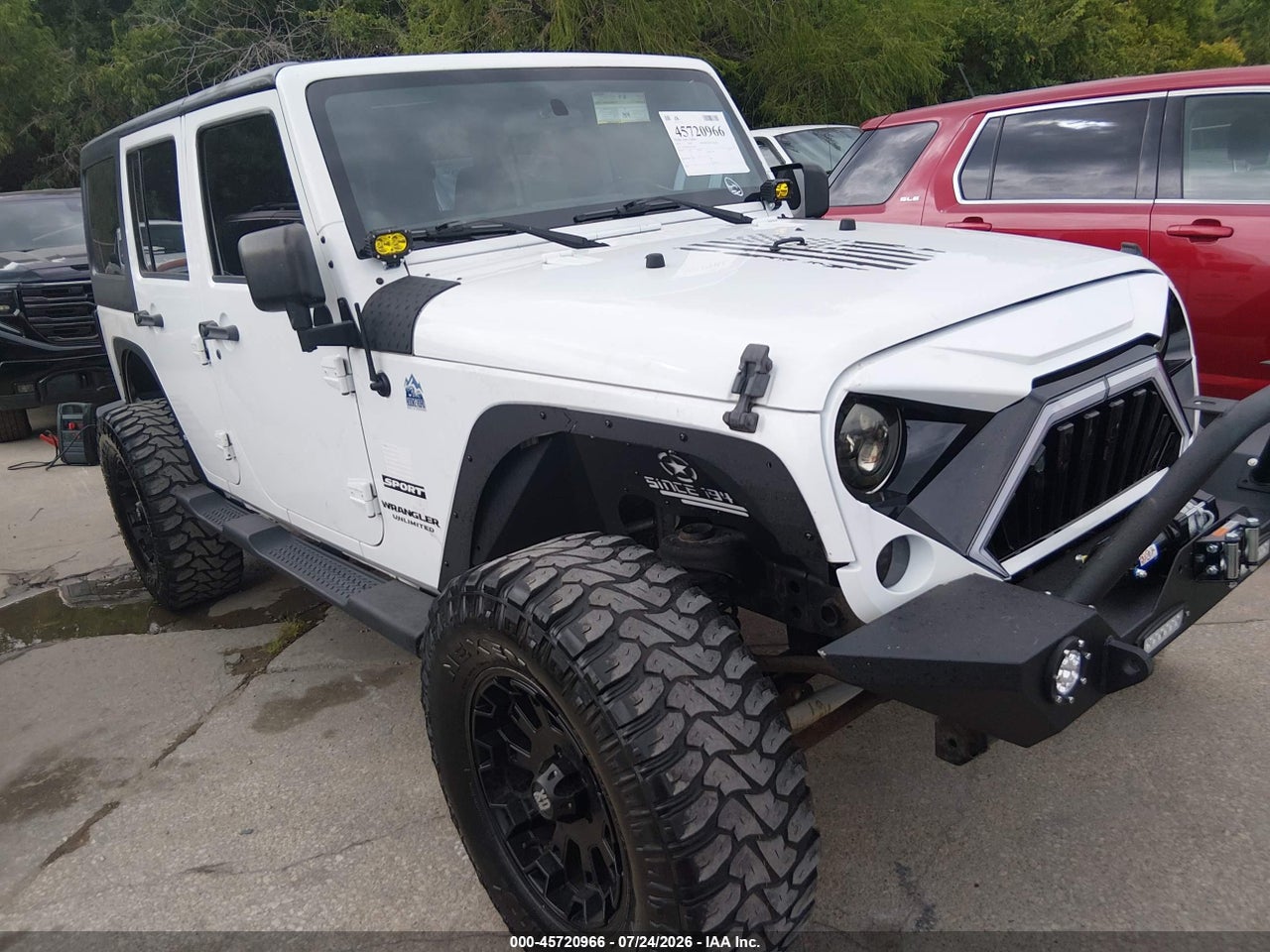 1C4BJWDG4EL****** · 2014 JEEP WRANGLER UNLIMITED SPORT