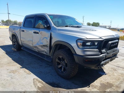 1C6SRFLT3MN****** · 2021 RAM 1500 REBEL  4X4 5'7 BOX