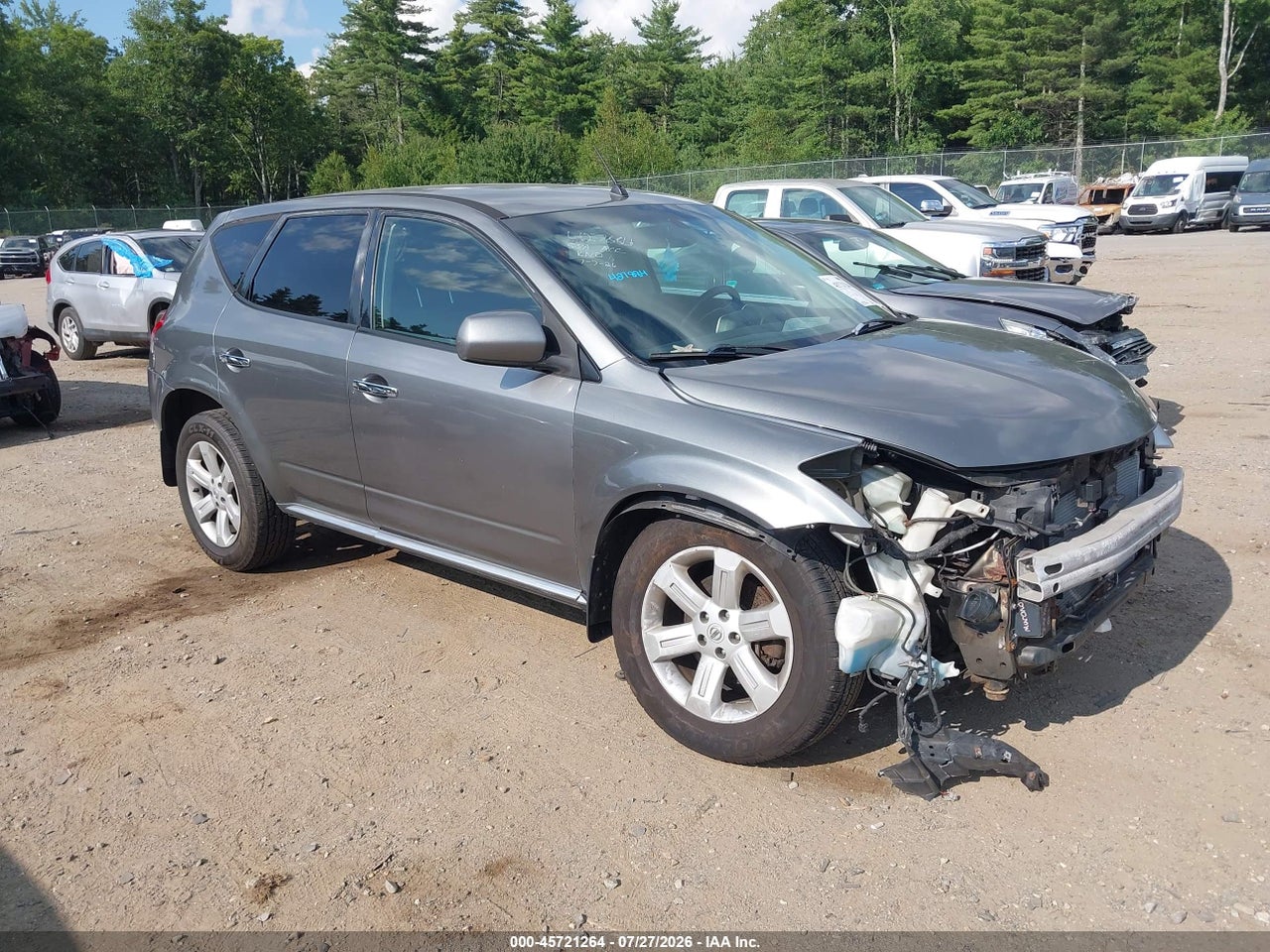 JN8AZ08W37W****** · 2007 NISSAN MURANO SL