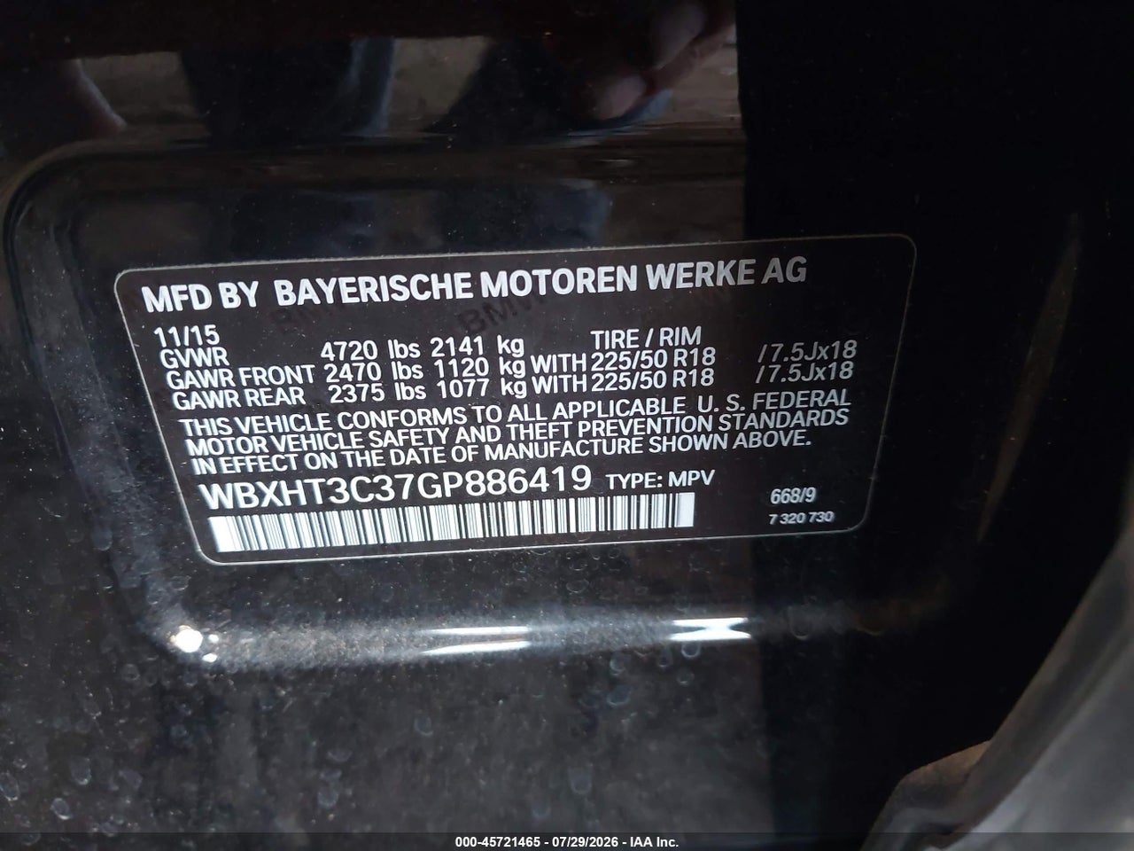 2016 BMW X1 XDRIVE28I · 9/10