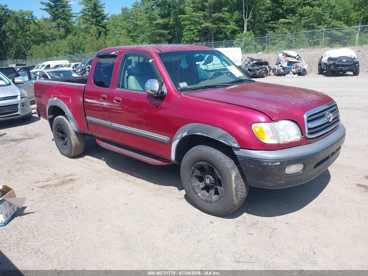 5TBBT44161S****** · 2001 TOYOTA TUNDRA SR5 V8