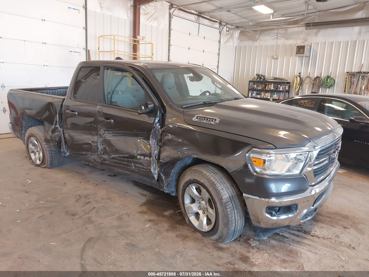1C6SRFBT7MN****** · 2021 RAM 1500 BIG HORN  4X4 6'4 BOX