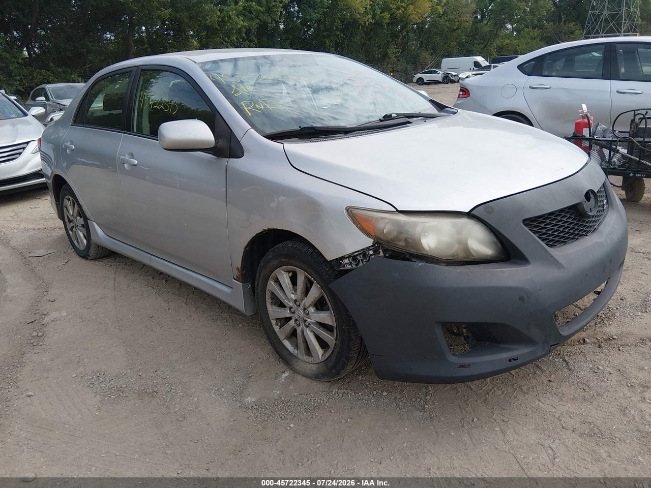1NXBU40E59Z****** · 2009 TOYOTA COROLLA S