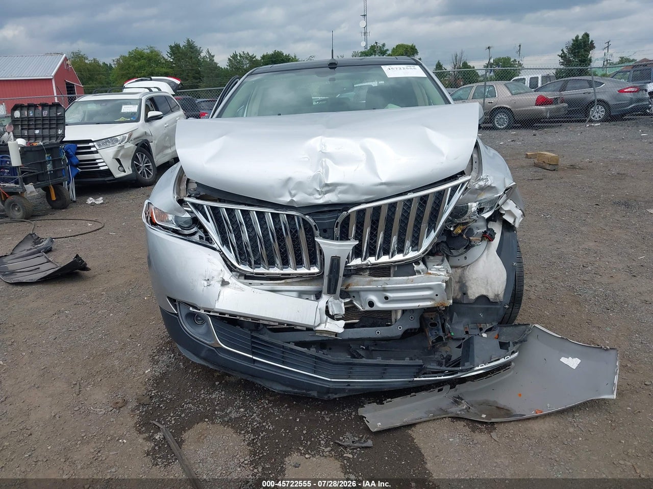 2LMDJ8JK7DB****** · 2013 LINCOLN MKX   · 6/11
