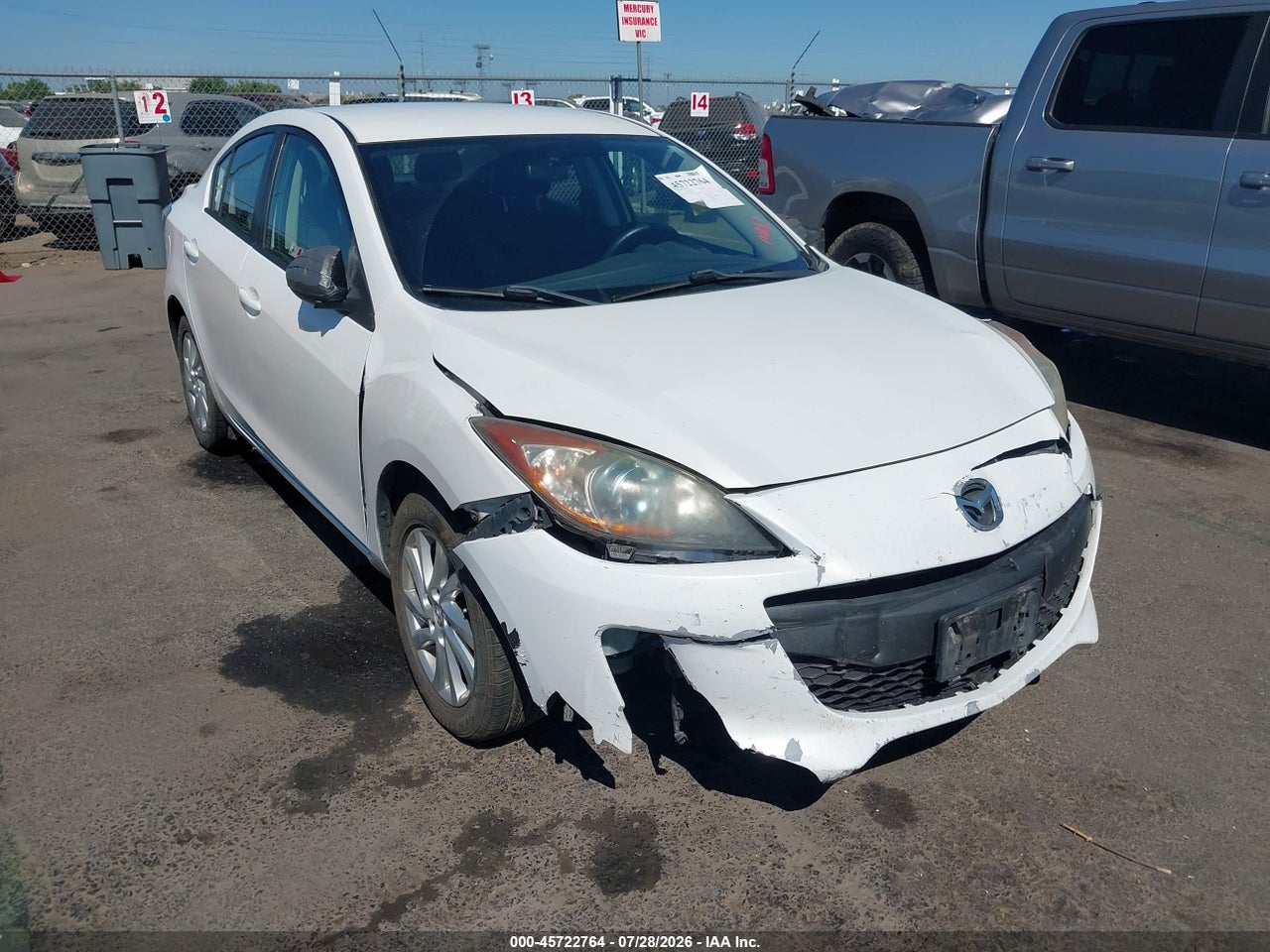 JM1BL1V8XC1****** · 2012 MAZDA MAZDA3 I TOURING