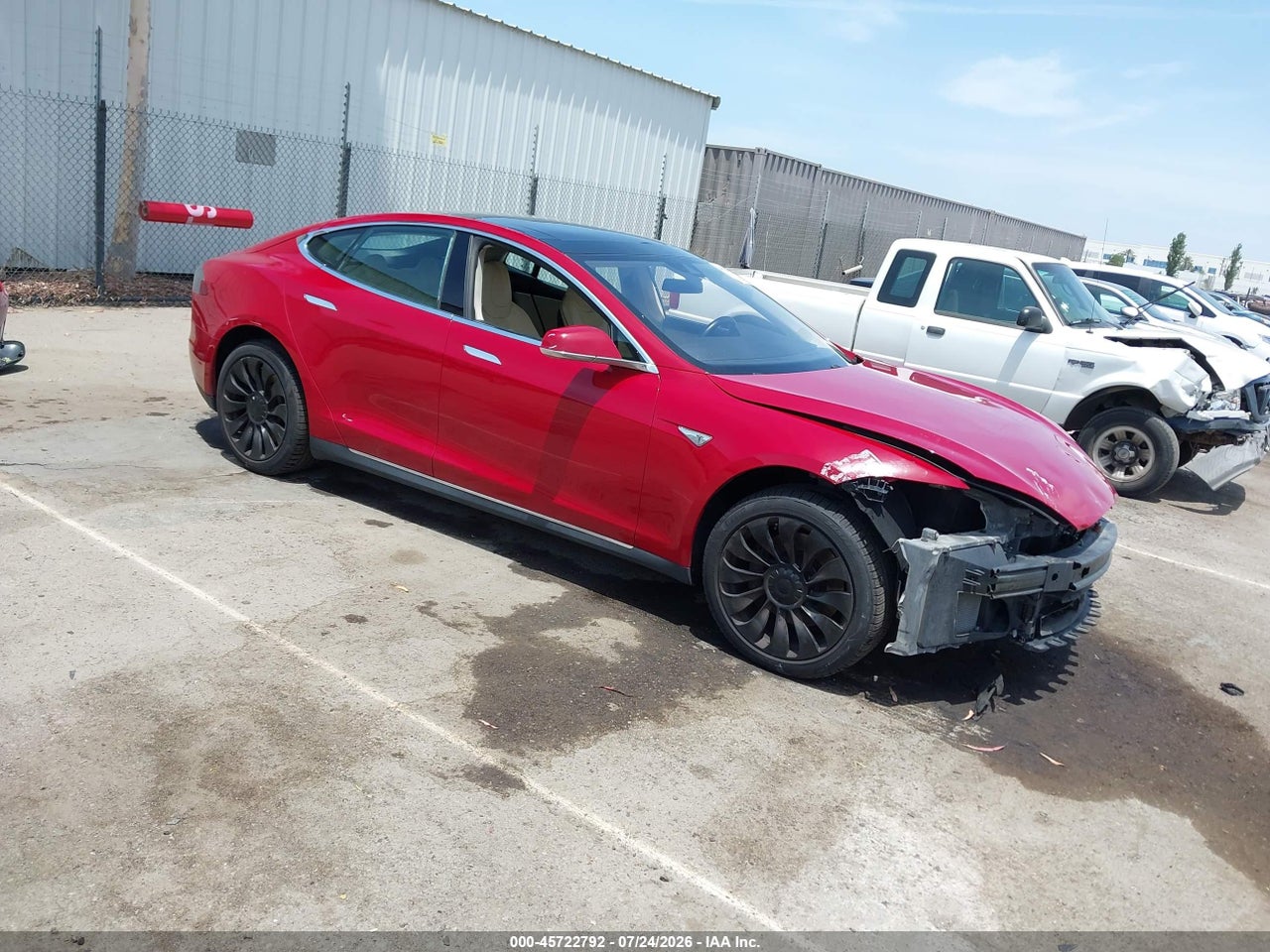 5YJSA1H14EF****** · 2014 TESLA MODEL S P85