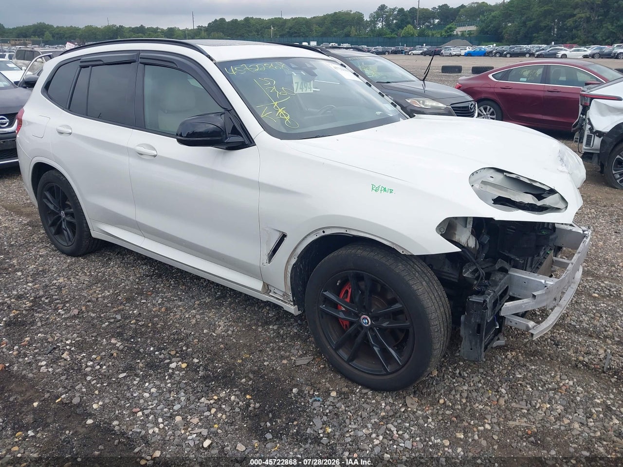 5UXTY9C03M9****** · 2021 BMW X3 M40I