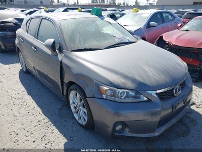 JTHKD5BH7C2****** · 2012 LEXUS CT 200H PREMIUM