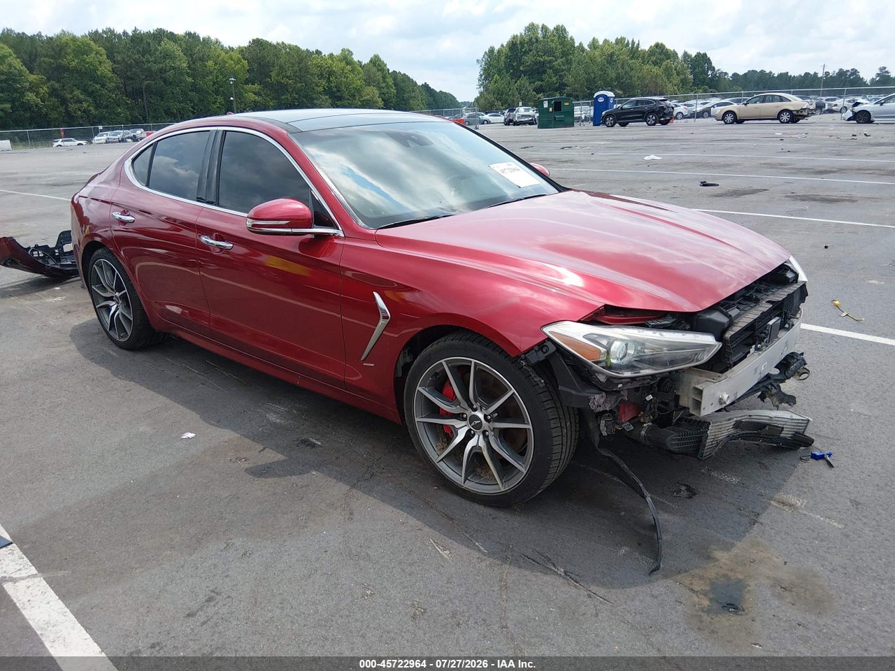 KMTG74LE7KU****** · 2019 GENESIS G70 3.3T ADVANCED