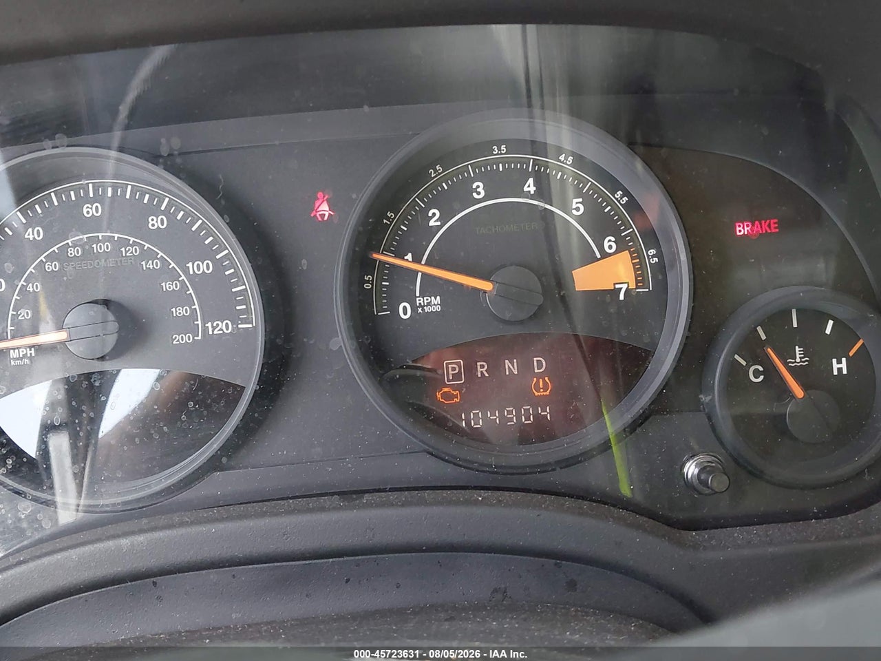 1C4NJCBA9ED****** · 2014 JEEP COMPASS ALTITUDE · 7/11