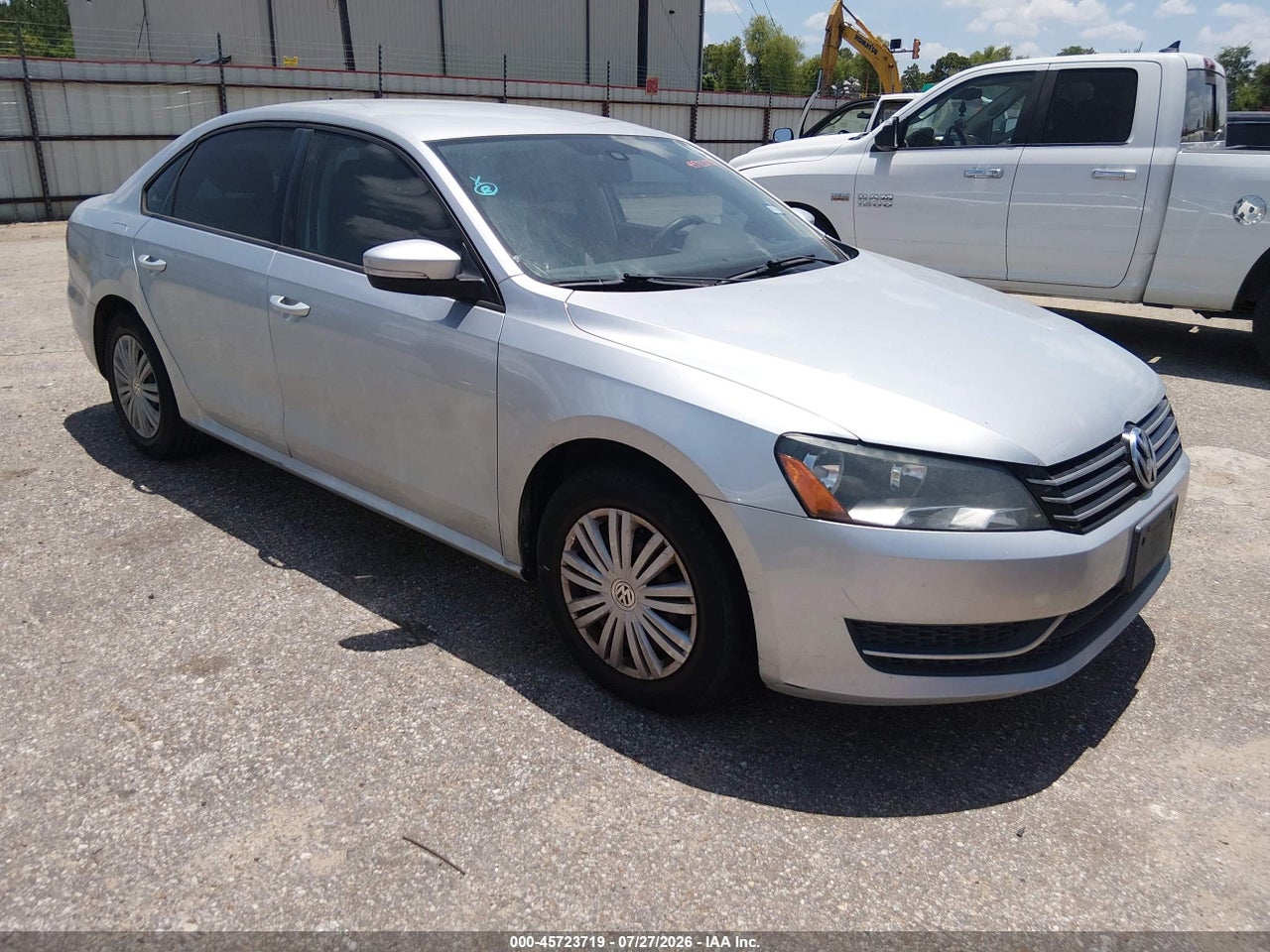 1VWAS7A35EC****** · 2014 VOLKSWAGEN PASSAT 1.8T S