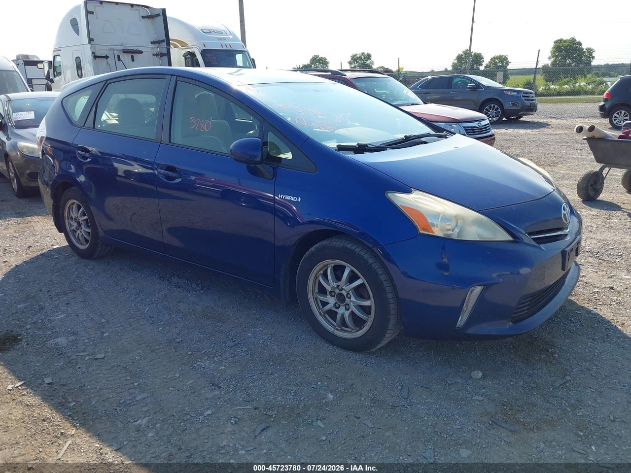 JTDZN3EU8C3****** · 2012 TOYOTA PRIUS V THREE