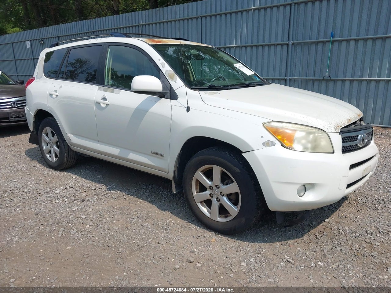 JTMBD31V685****** · 2008 TOYOTA RAV4 LIMITED