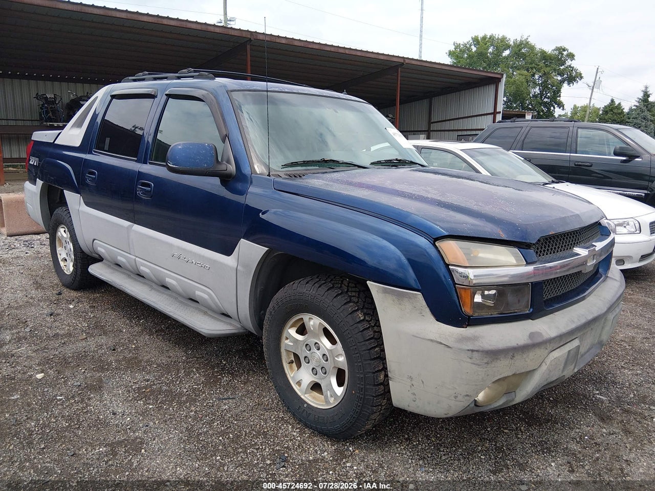 3GNEK13T82G****** · 2002 CHEVROLET AVALANCHE 1500