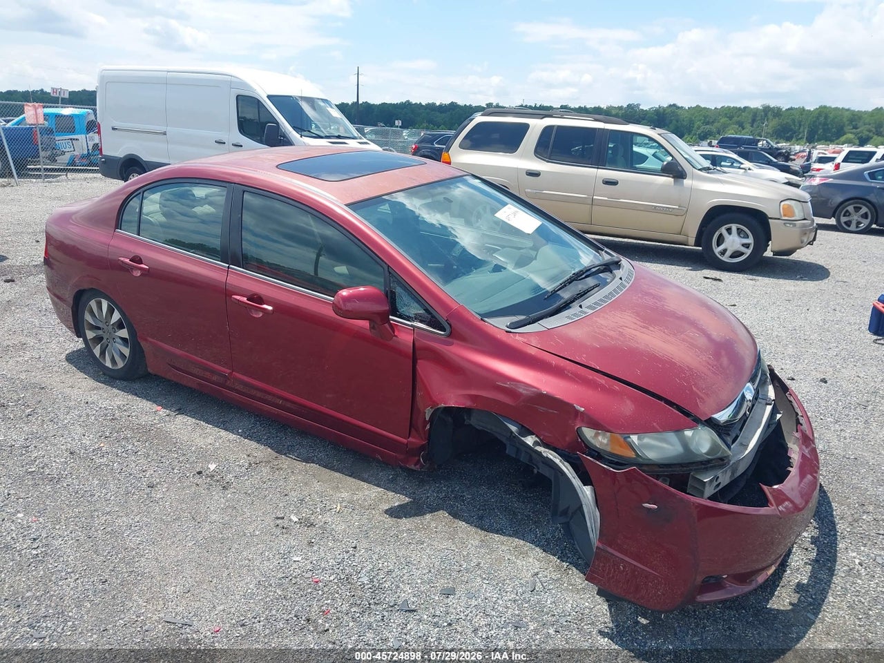 2HGFA16879H****** · 2009 HONDA CIVIC EX