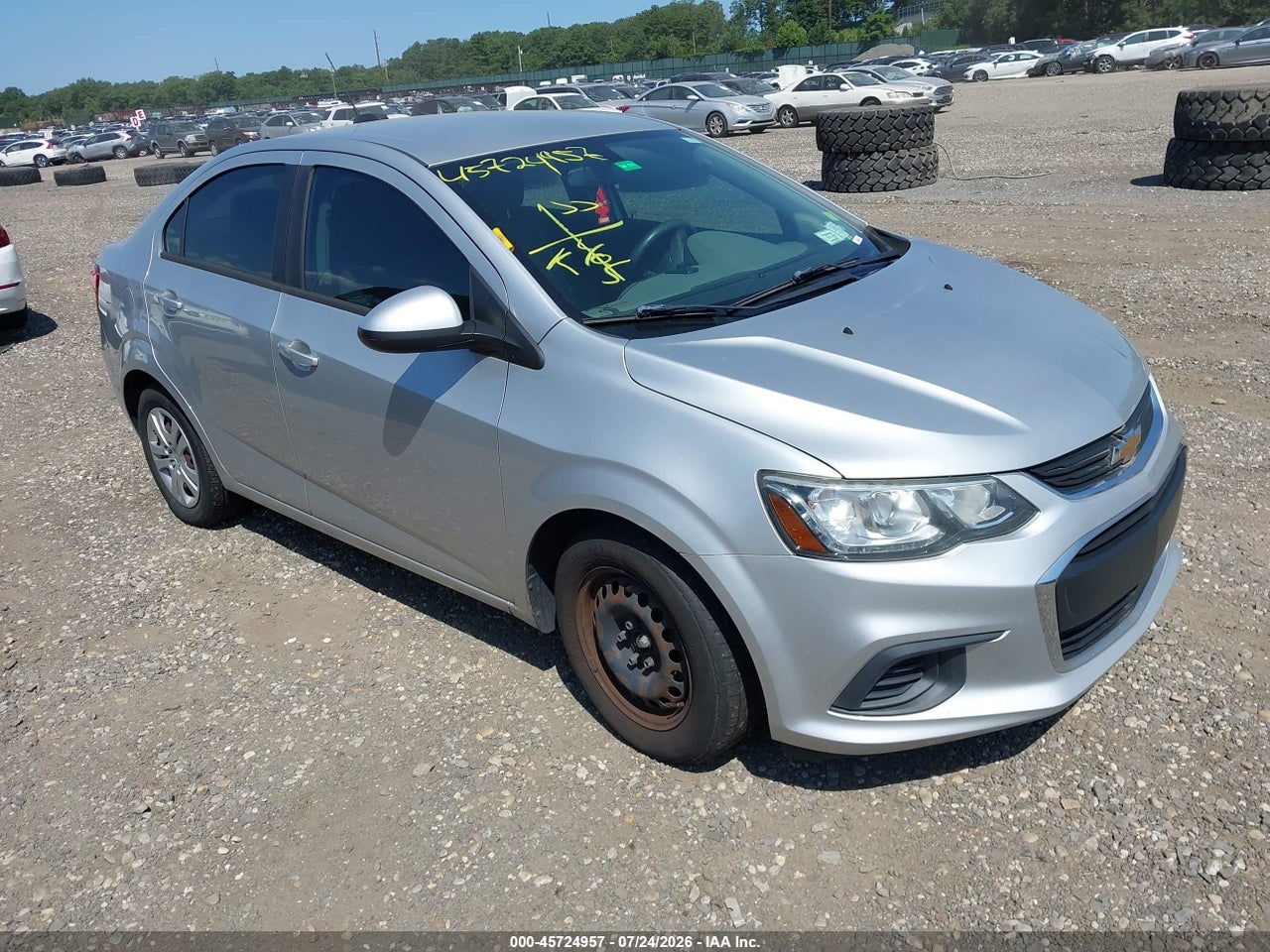 1G1JB5SH6H4****** · 2017 CHEVROLET SONIC LS AUTO