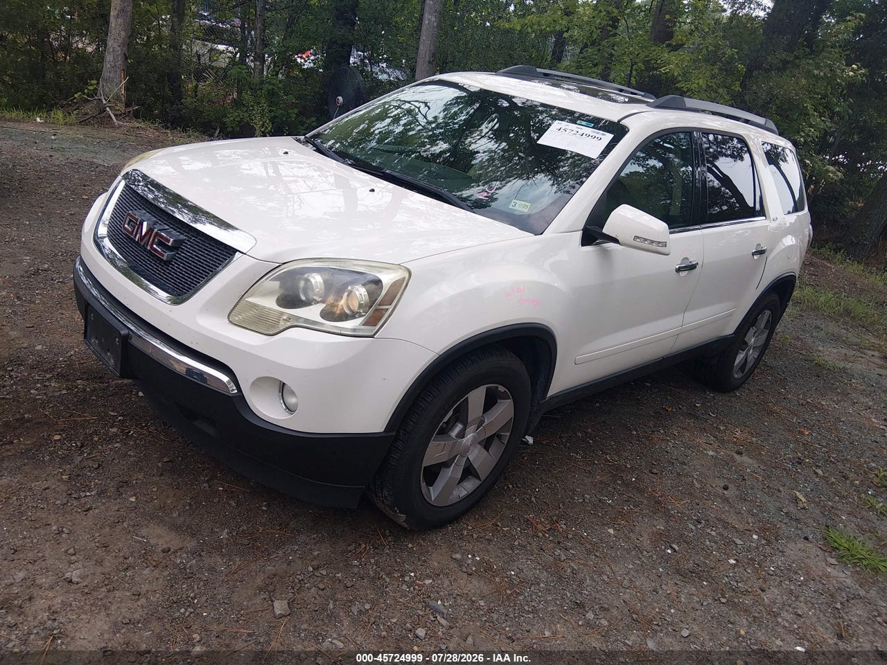 1GKKVRED6BJ****** · 2011 GMC ACADIA SLT-1 · 2/10