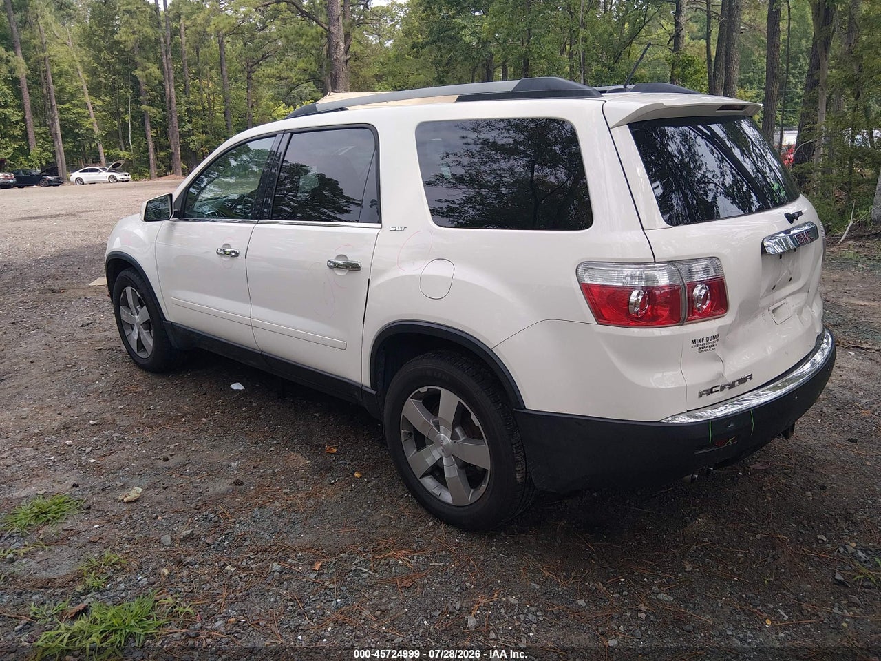 1GKKVRED6BJ****** · 2011 GMC ACADIA SLT-1 · 3/10