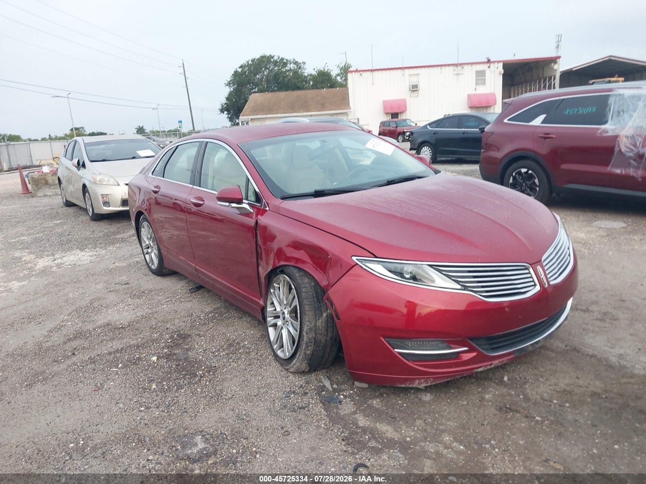 3LN6L2GK2ER****** · 2014 LINCOLN MKZ