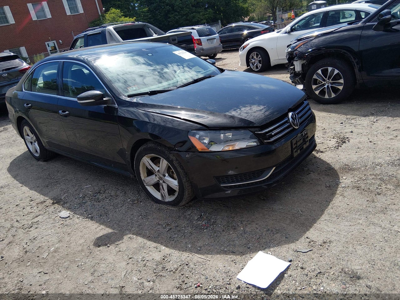 1VWBP7A3XDC****** · 2013 VOLKSWAGEN PASSAT 2.5L SE