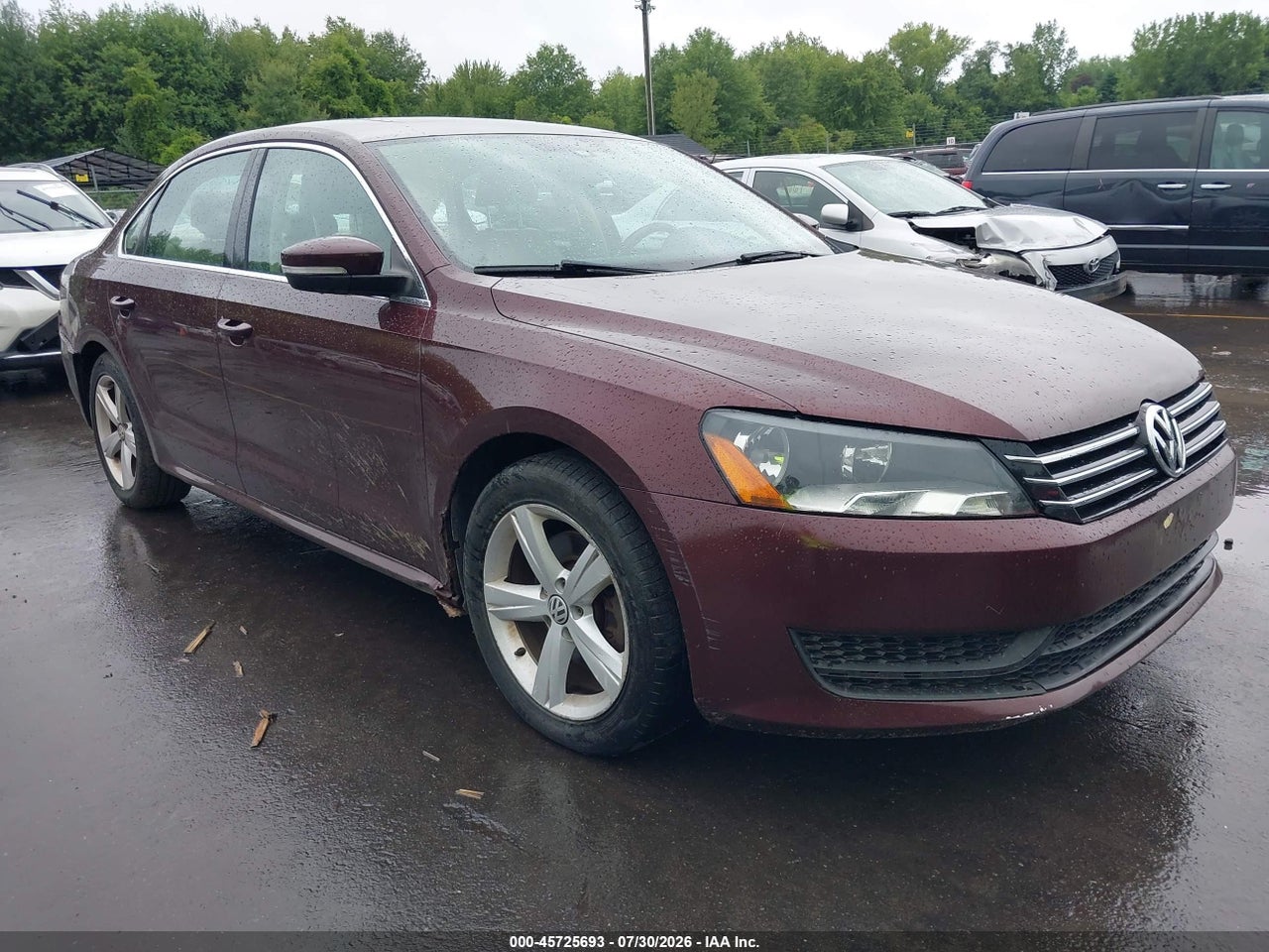 1VWBP7A35DC****** · 2013 VOLKSWAGEN PASSAT 2.5L SE