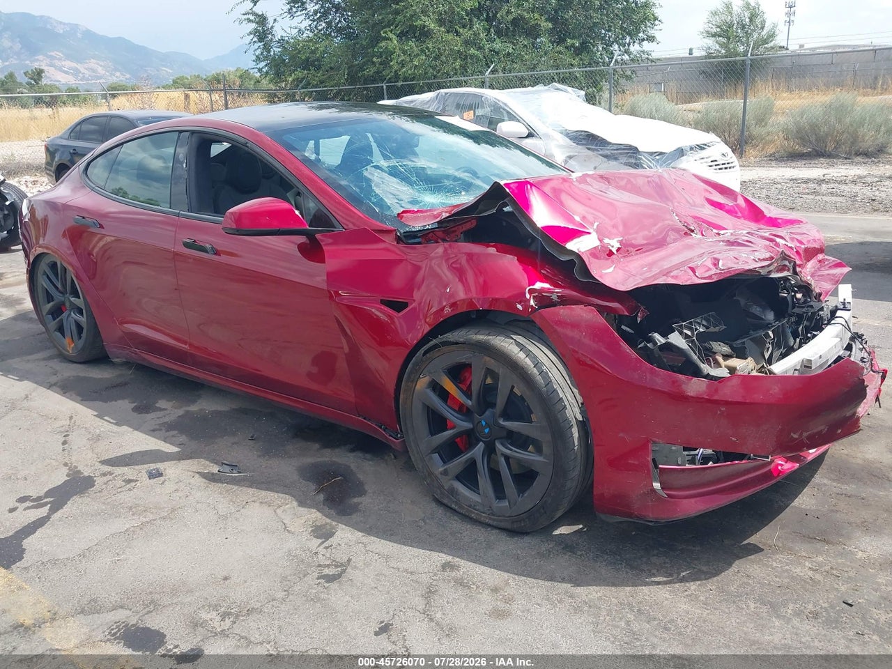 5YJSA1E63PF****** · 2023 TESLA MODEL S PLAID TRI MOTOR ALL-WHEEL DRIVE