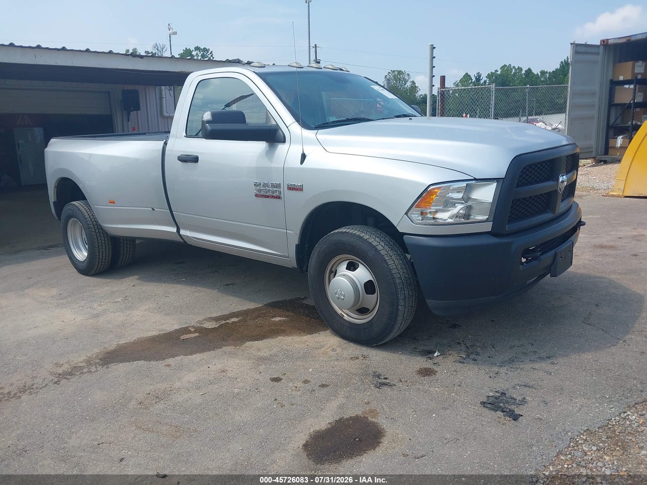 3C63RPAJ9JG****** 2018 RAM 3500 TRADESMAN  4X2 8' BOX